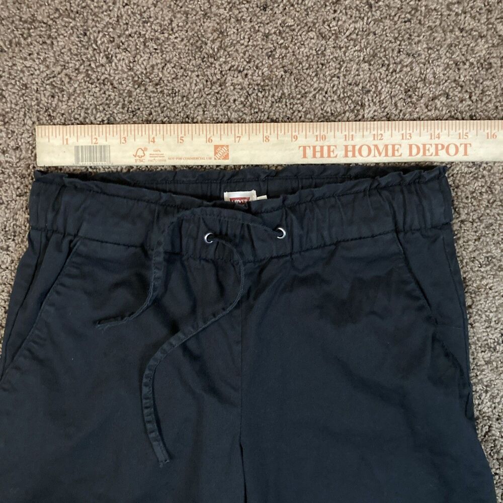 Levi’s Women's Mid-Rise Essential Black Jogger Pants Size Small - Picture 5 of 6